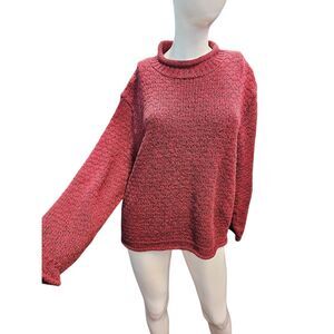 Cotton Country Red Pullover Sweater Womens size XL